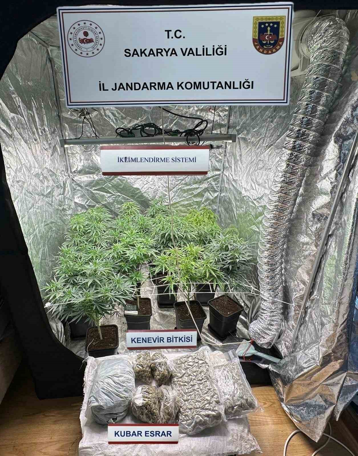 Sakarya’da uyuşturucu operasyonları: 5 tutuklama
