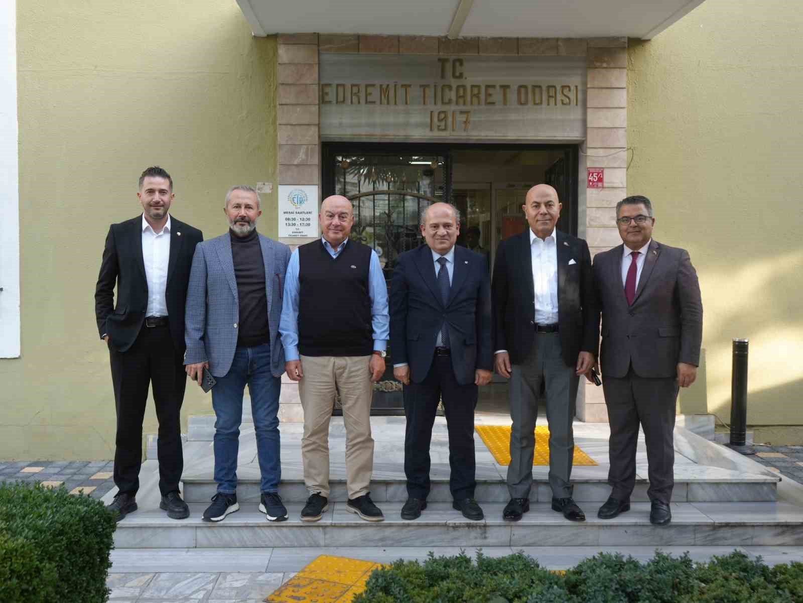 Termal turizm temsilcileri Edremit Ticaret Odasında bir araya geldi
