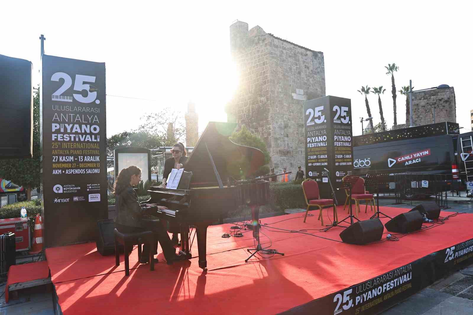 25. Uluslararası Antalya Piyano Festivali başladı