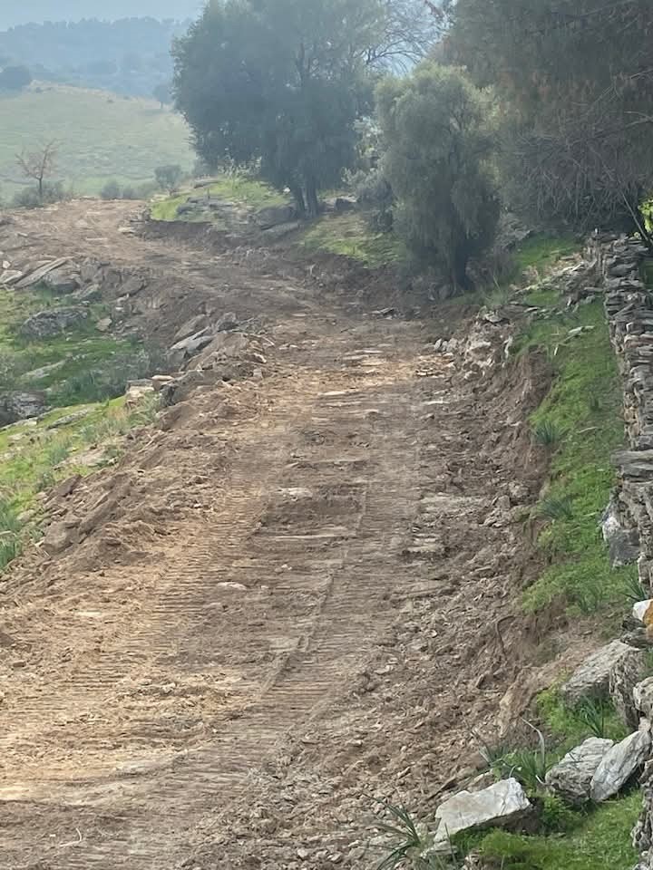 Burunköy’de yangın yolları açılıyor