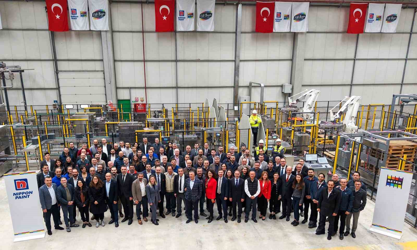 Nippon Paint-Betek yeni su bazlı üretim tesisini devreye aldı