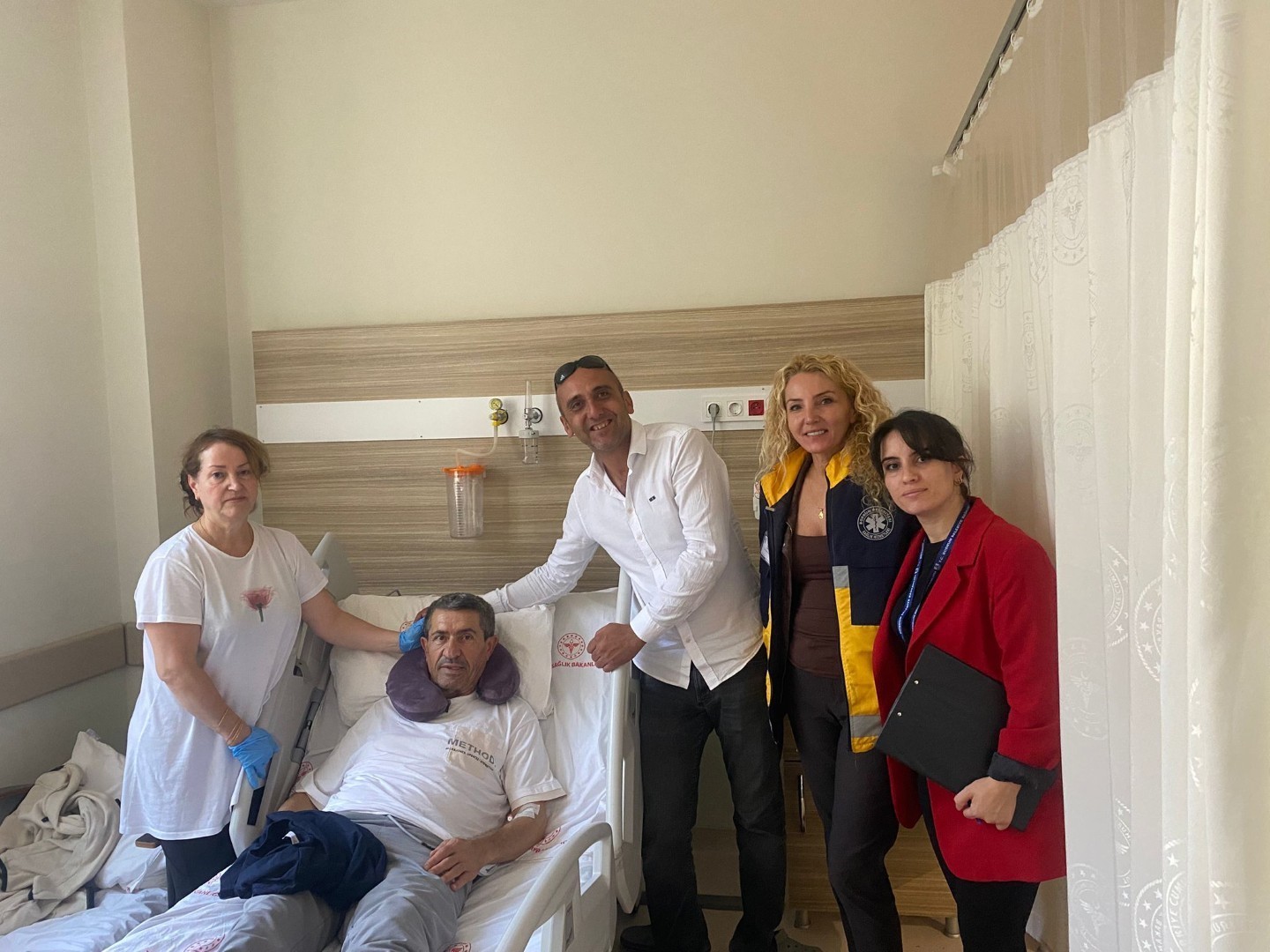 Bodrum Belediyesi hastalara moral oluyor
