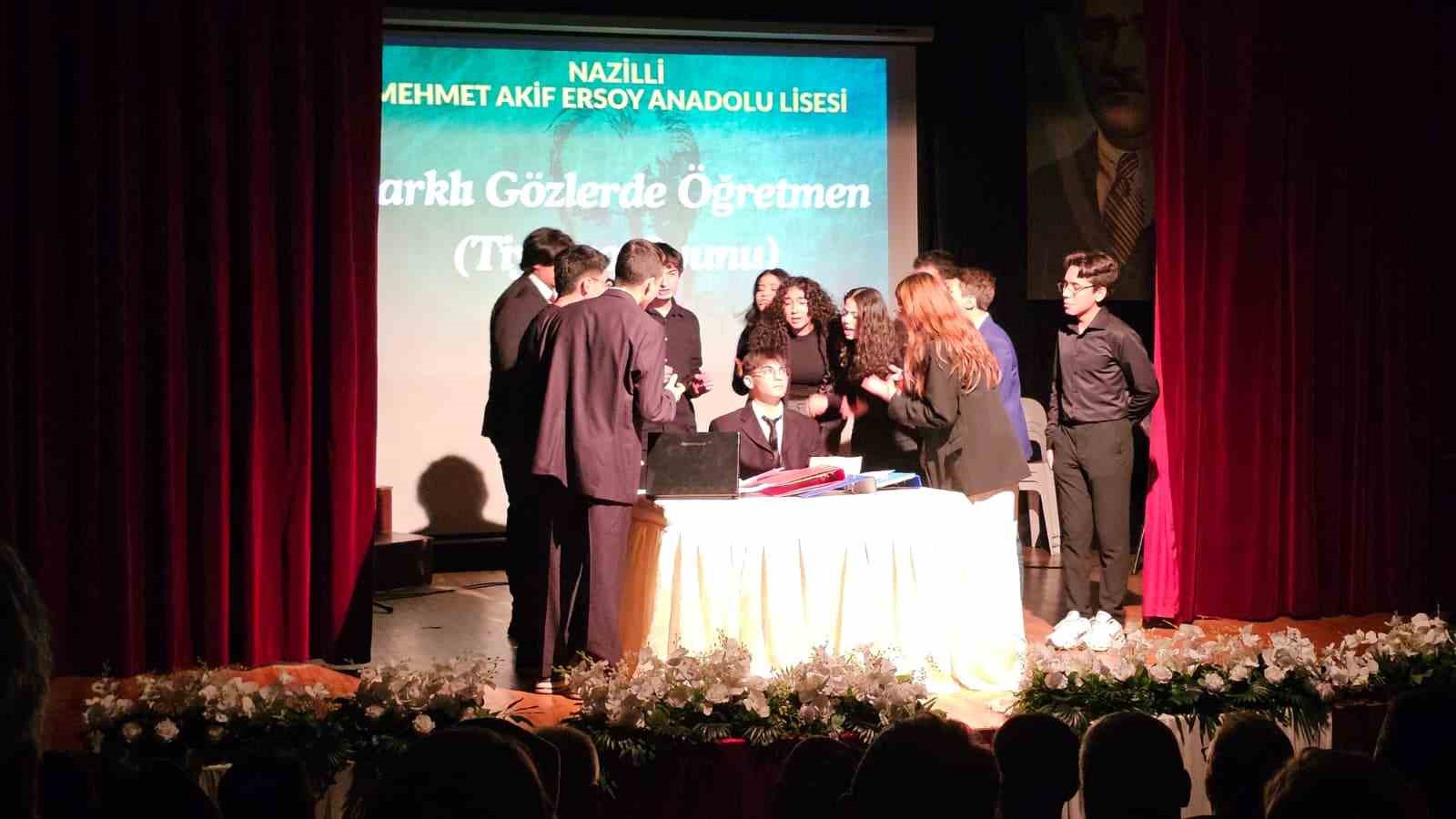 Nazilli’de ‘Öğretmenler Günü’ coşkuyla kutlandı
