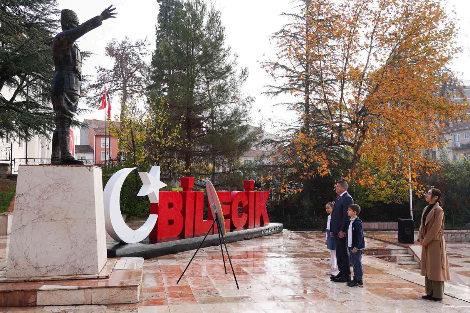 Bilecik’te 24 Kasım Öğretmenler Günü kutlaması
