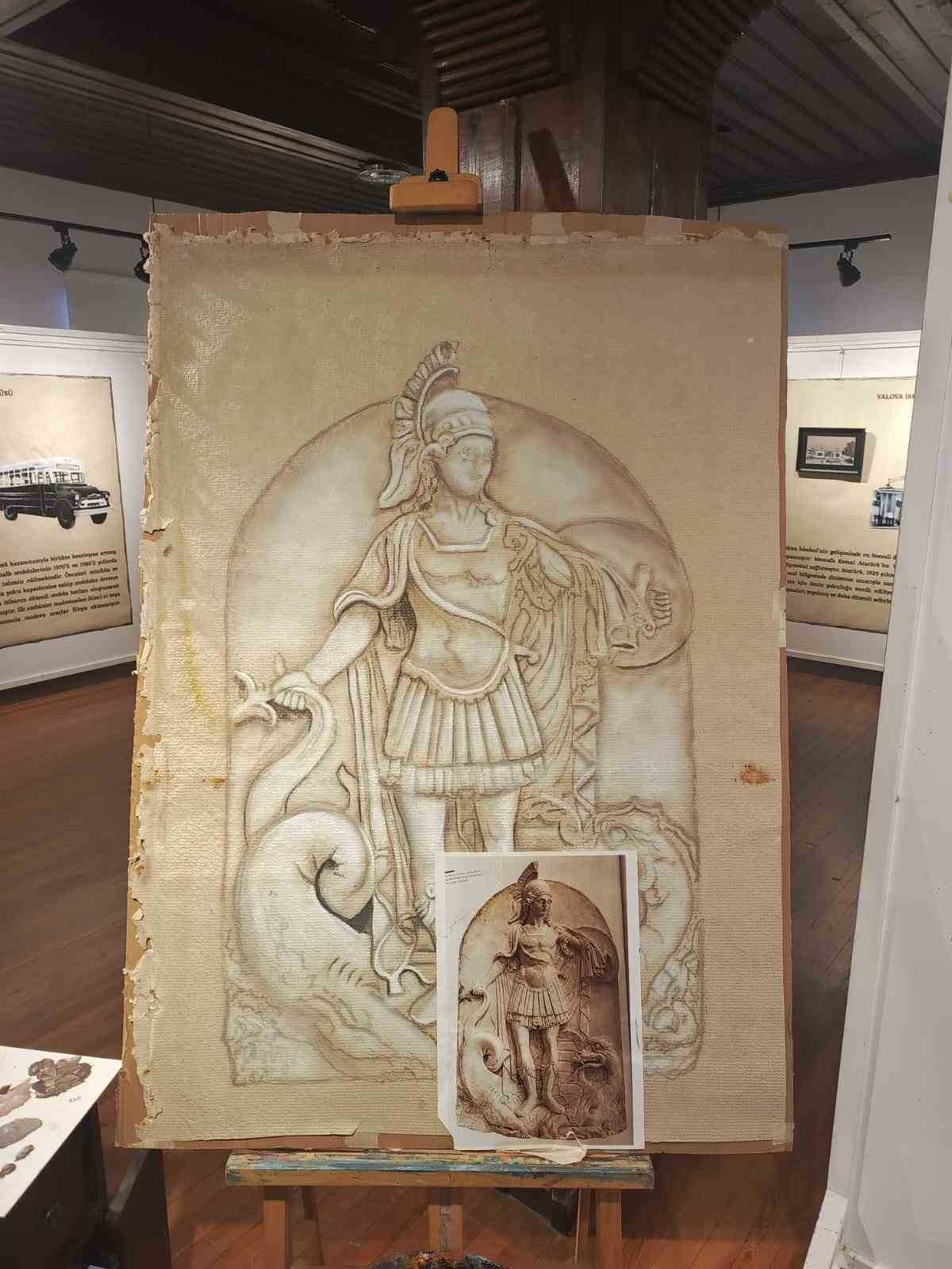 ’Yalova’nın İzinde’ resim sergisi ziyaretçilere kapılarını açtı