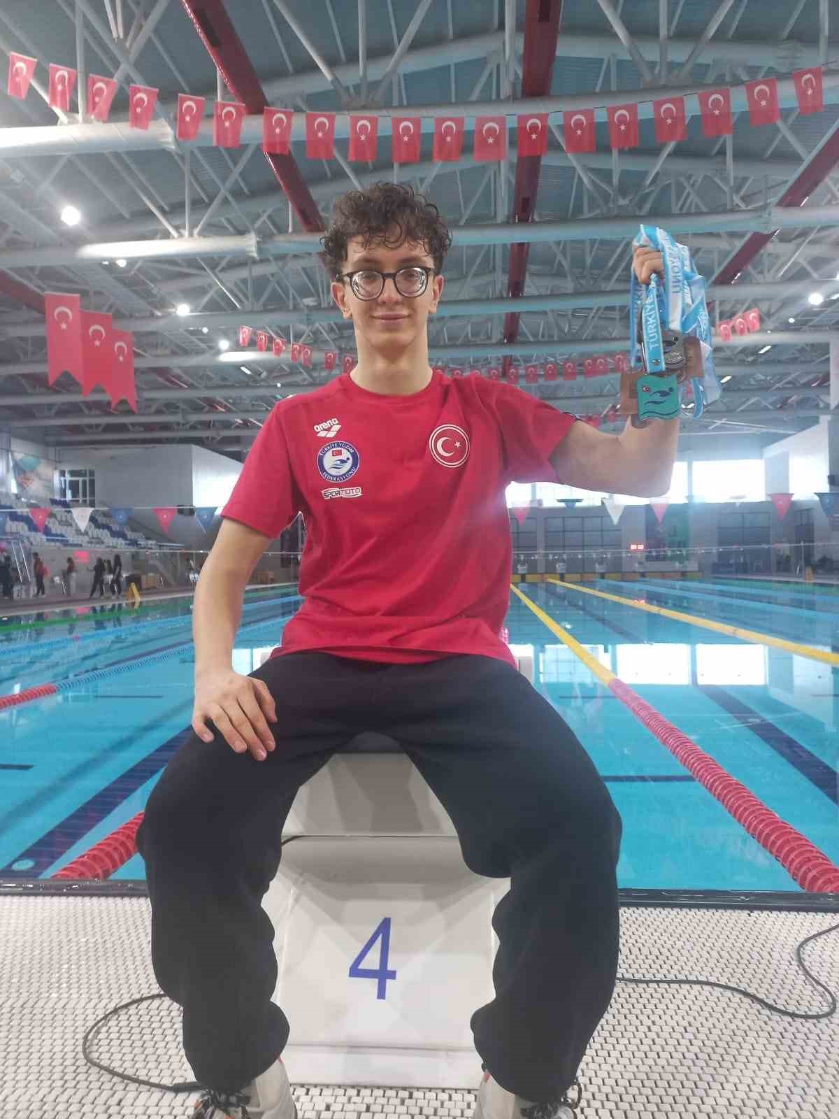 Sivas’taki yarışmalarda Aydın’a beş madalya kazandırdı
