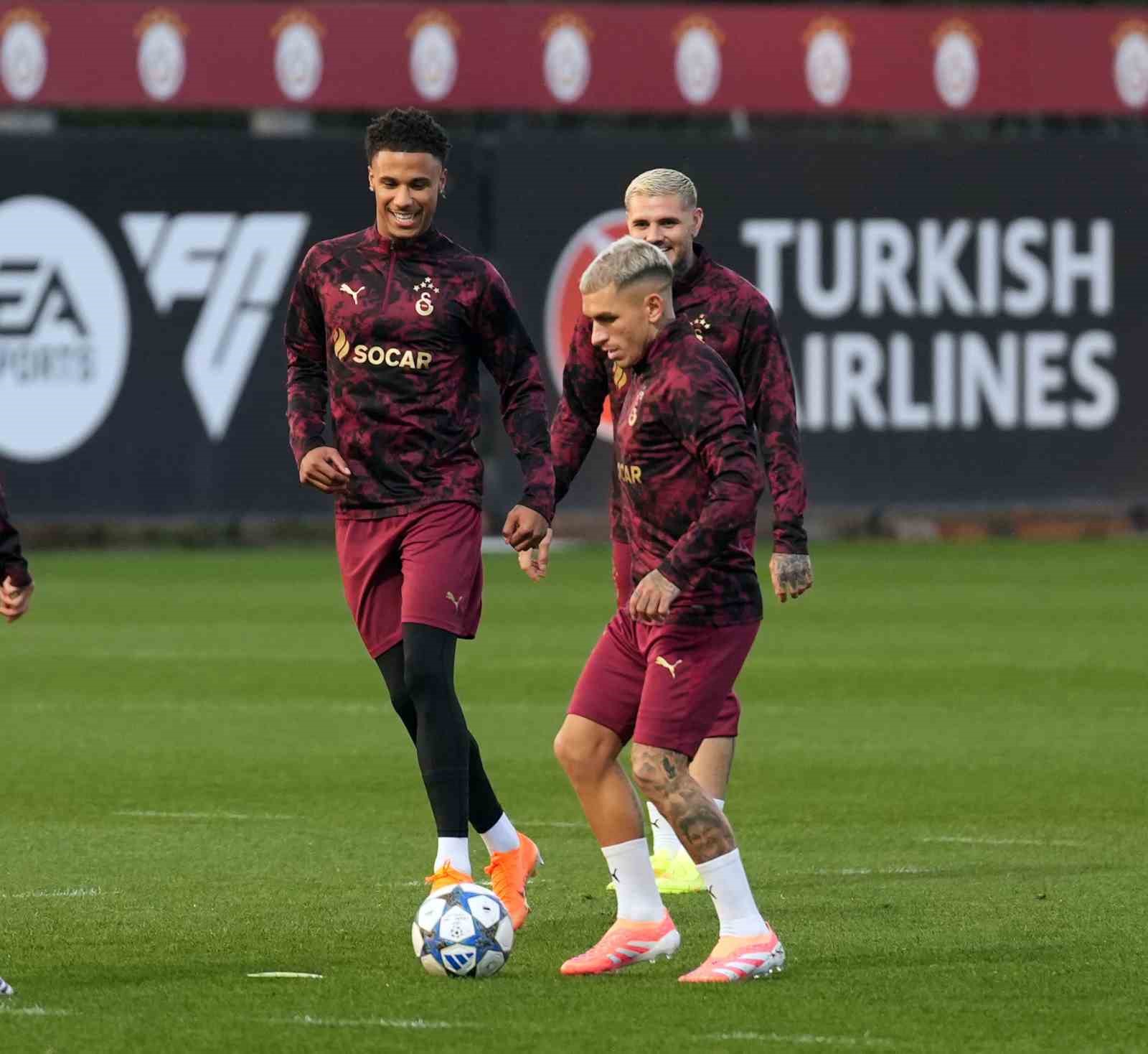 Galatasaray, Union Saint-Gilloise maçı hazırlıklarını tamamladı