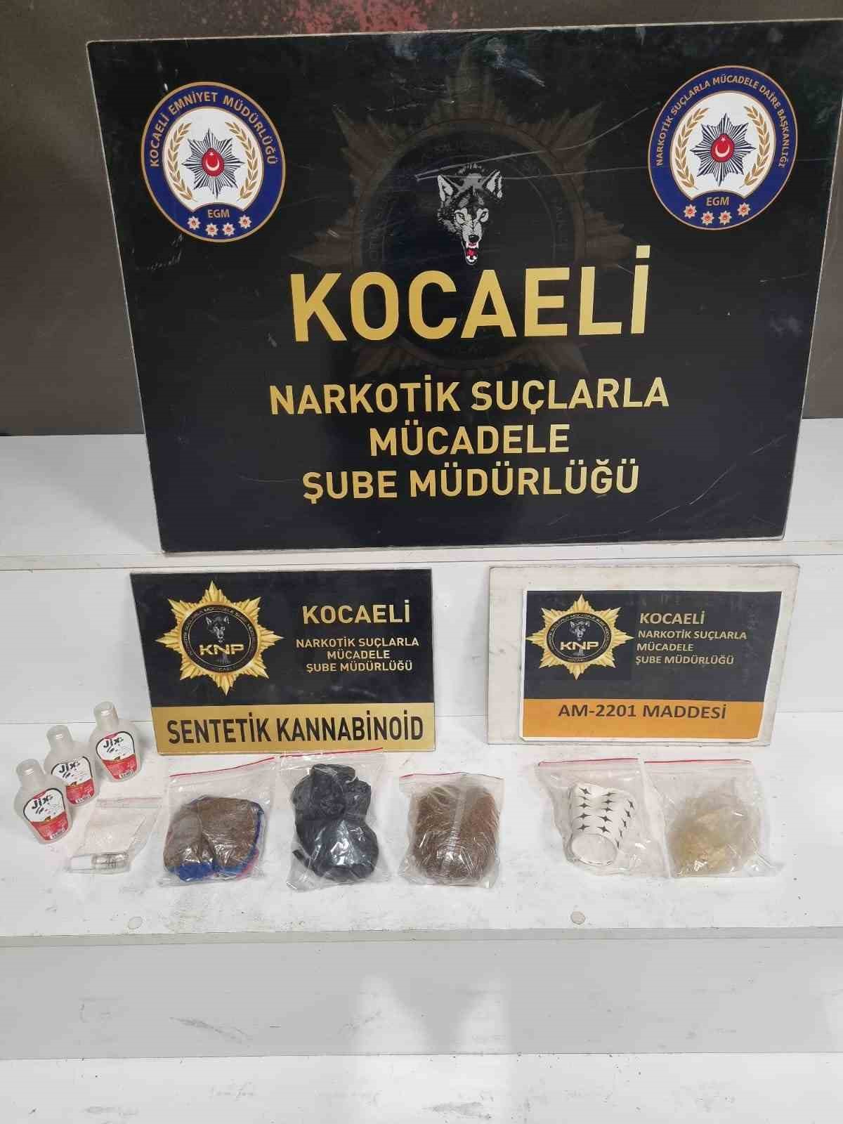 Kocaeli’de uyuşturucu operasyonlarında 75 şüpheli yakalandı
