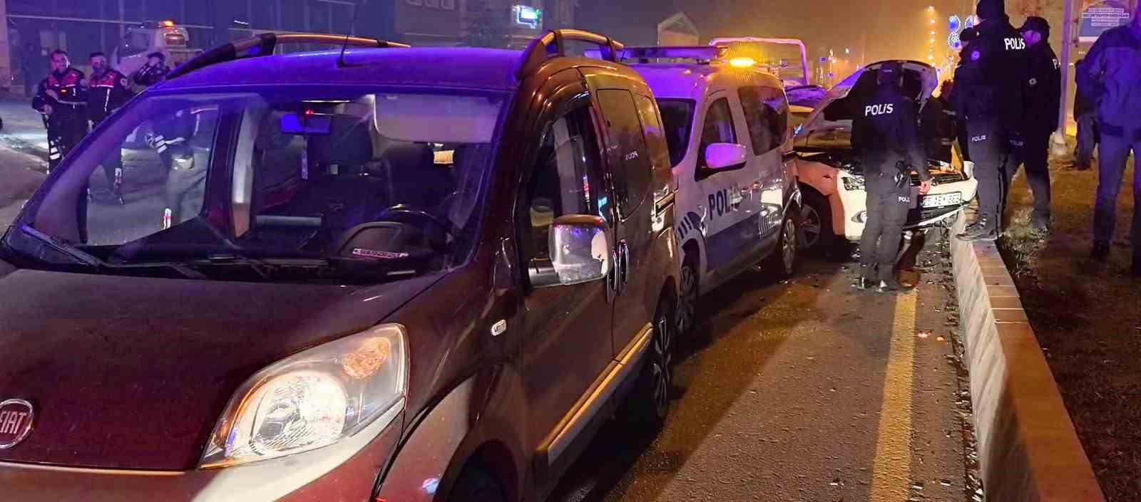 Erzurum’da zincirleme kaza: 6 yaralı
