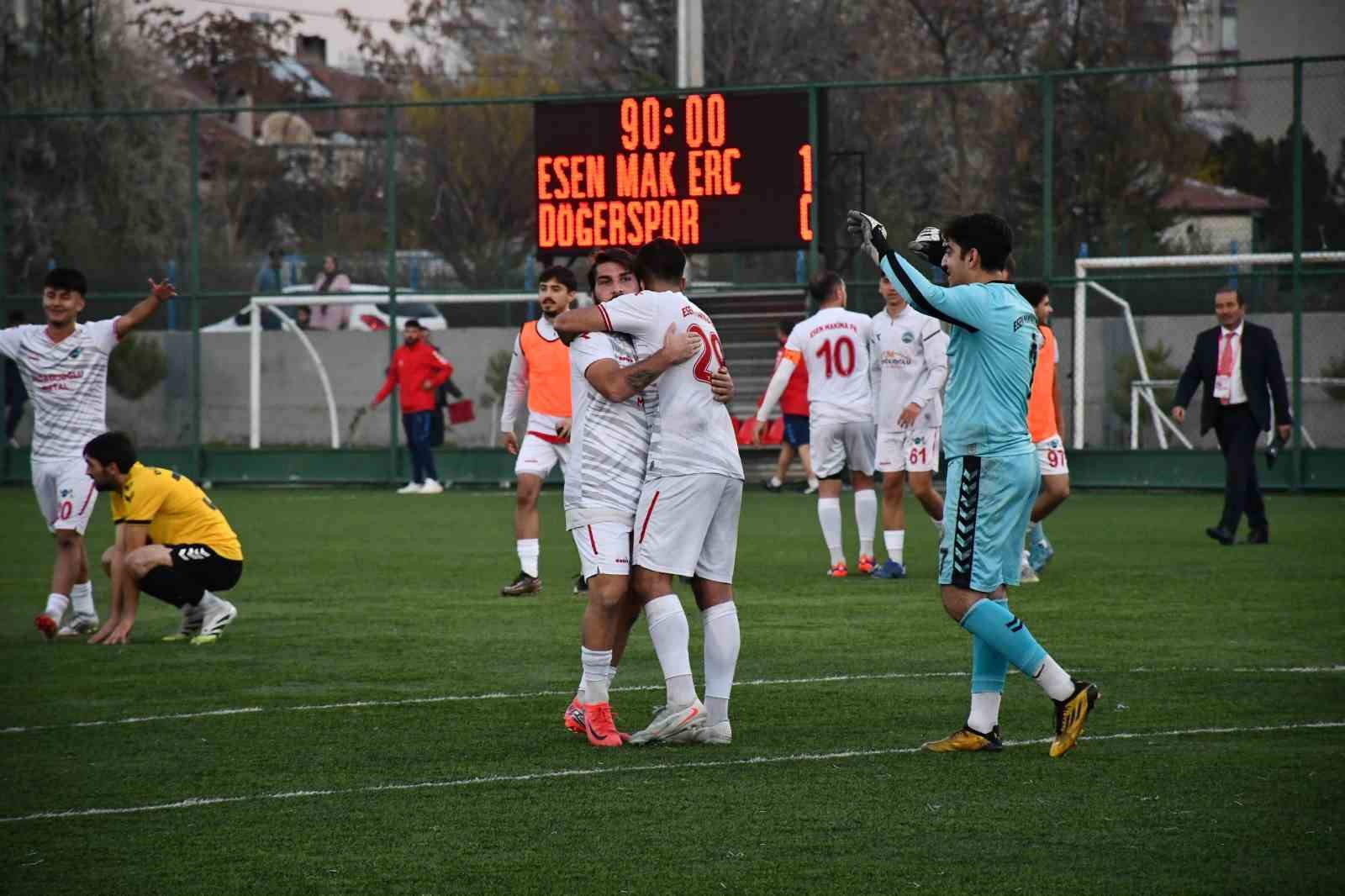 Erciyes Esen Makina FK, lideri devirdi