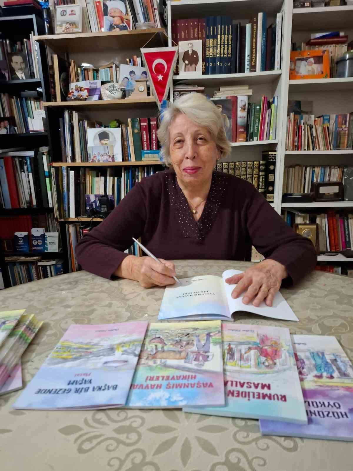 Sadberk öğretmen, 4 kitabını okurlarla buluşturuyor
