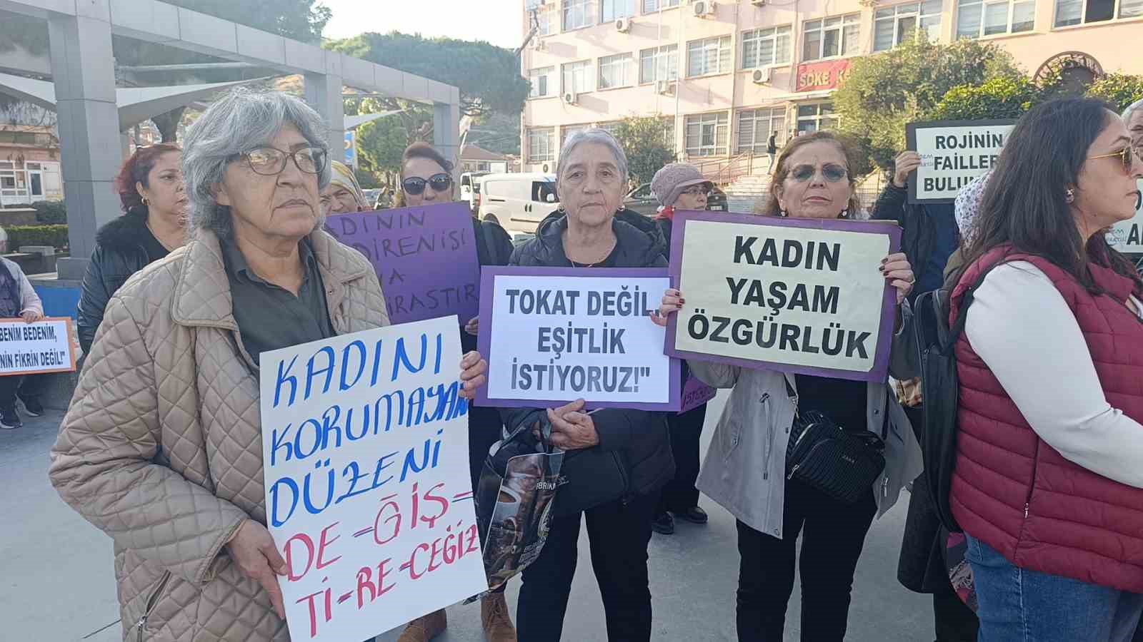Söke’de Kadına Şiddete Karşı Farkındalık Yürüyüşü düzenlendi
