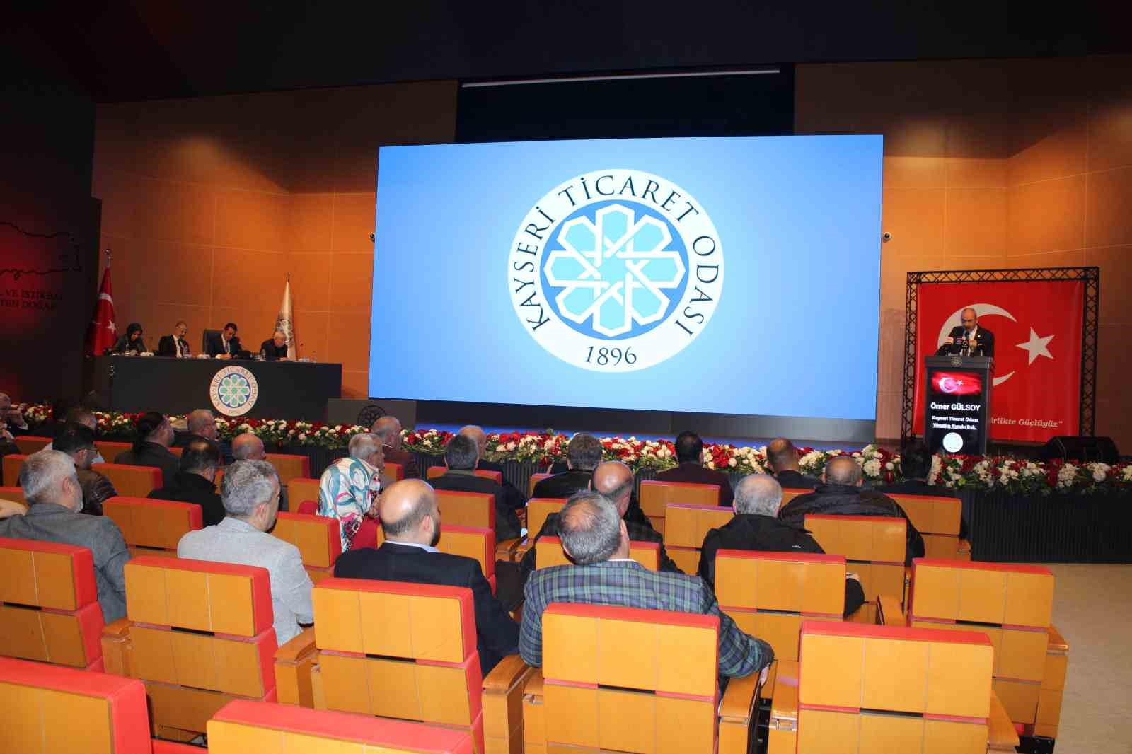 Başkan Gülsoy: "Enflasyon sadece ekonomiyi değil, toplumsal refahı tehdit eden unsurların başında geliyor"
