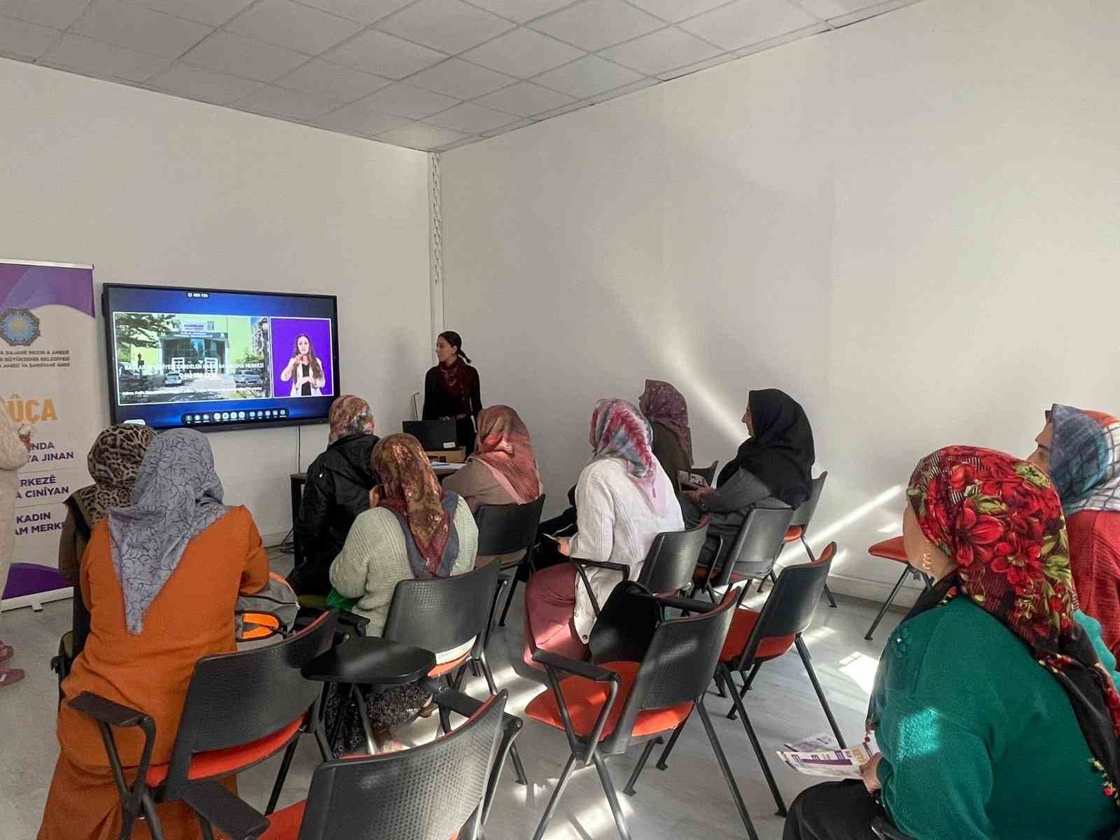 Kadınlar farkındalık atölyelerinde buluştu