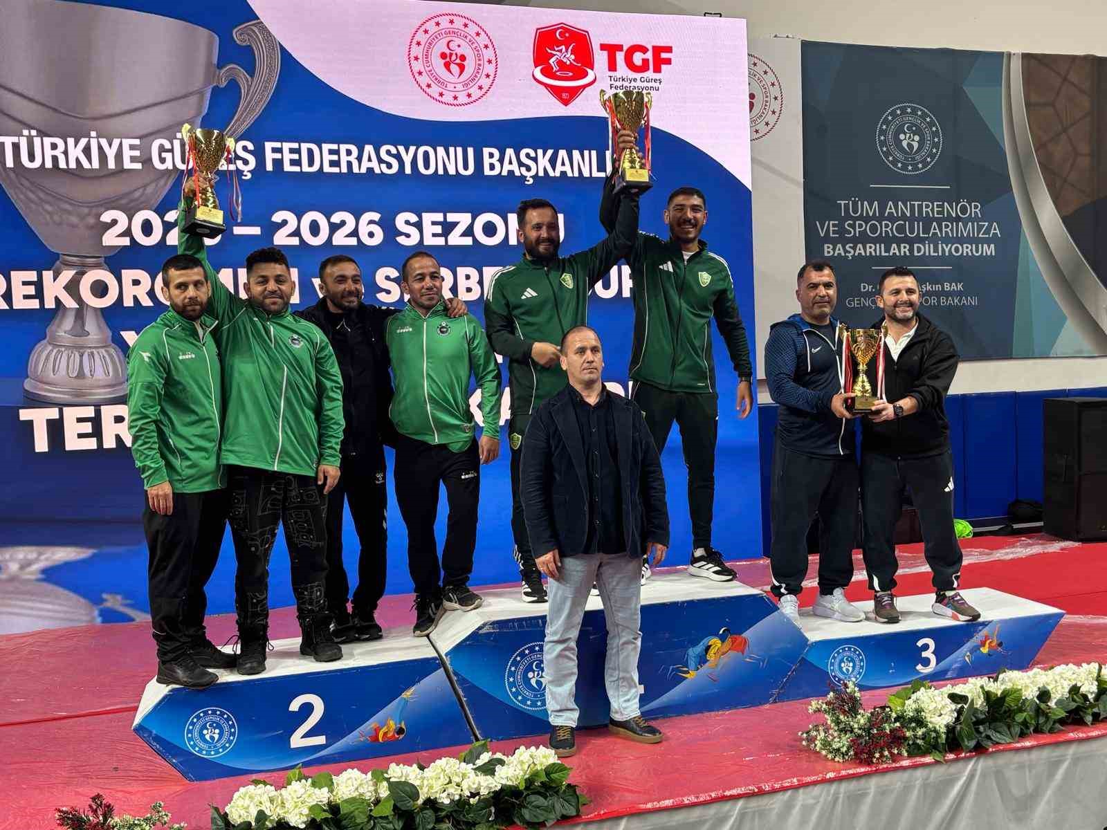 Kayseri Şekerspor Kulübü şampiyon oldu