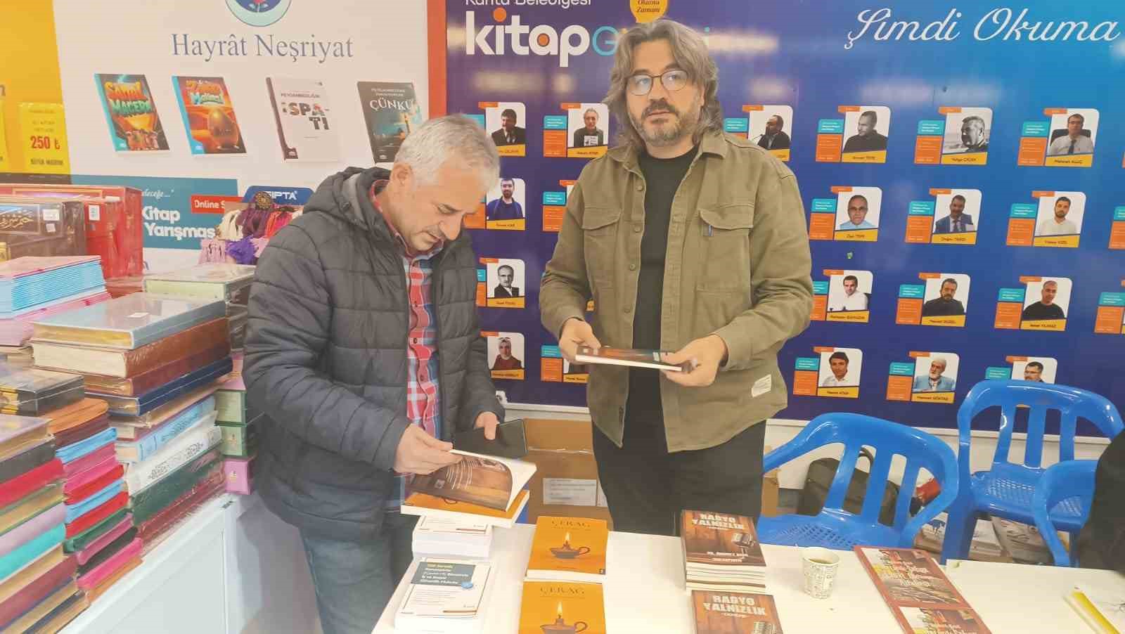 Kahta’da açılan ilk kitap fuarına yoğun ilgi
