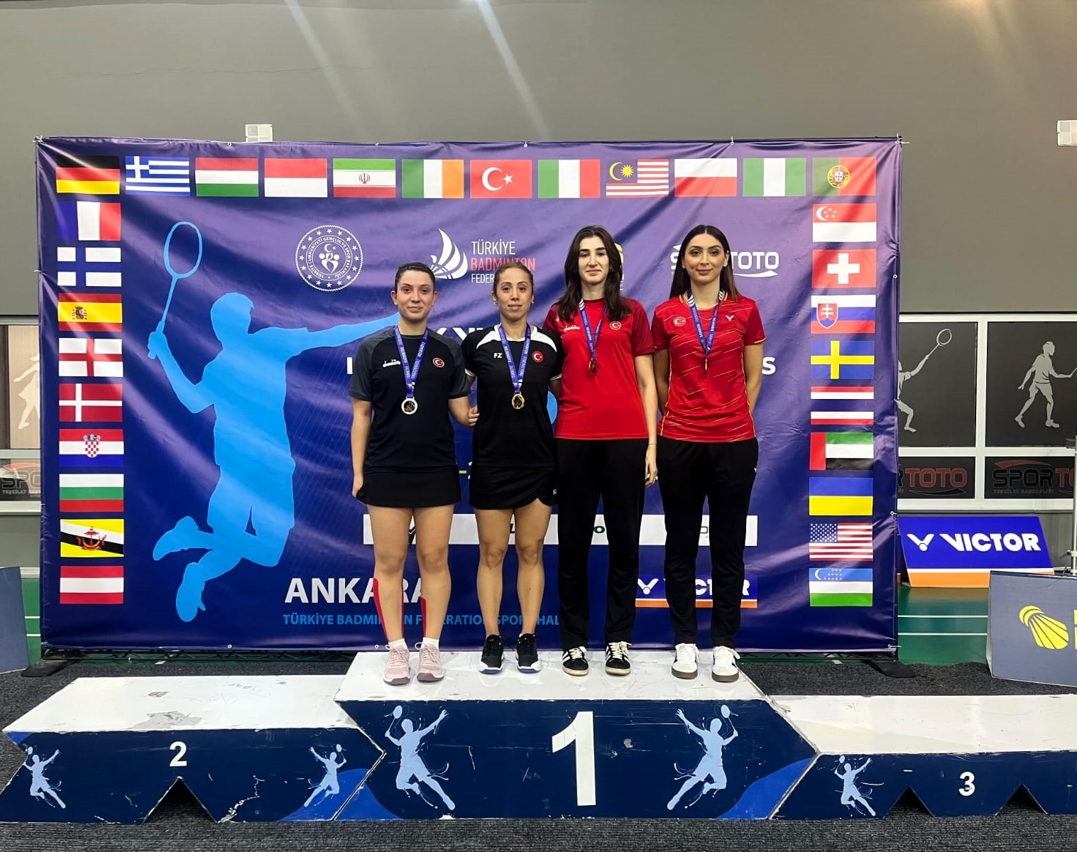 Osmangazili badmintoncu adını zirveye yazdırdı