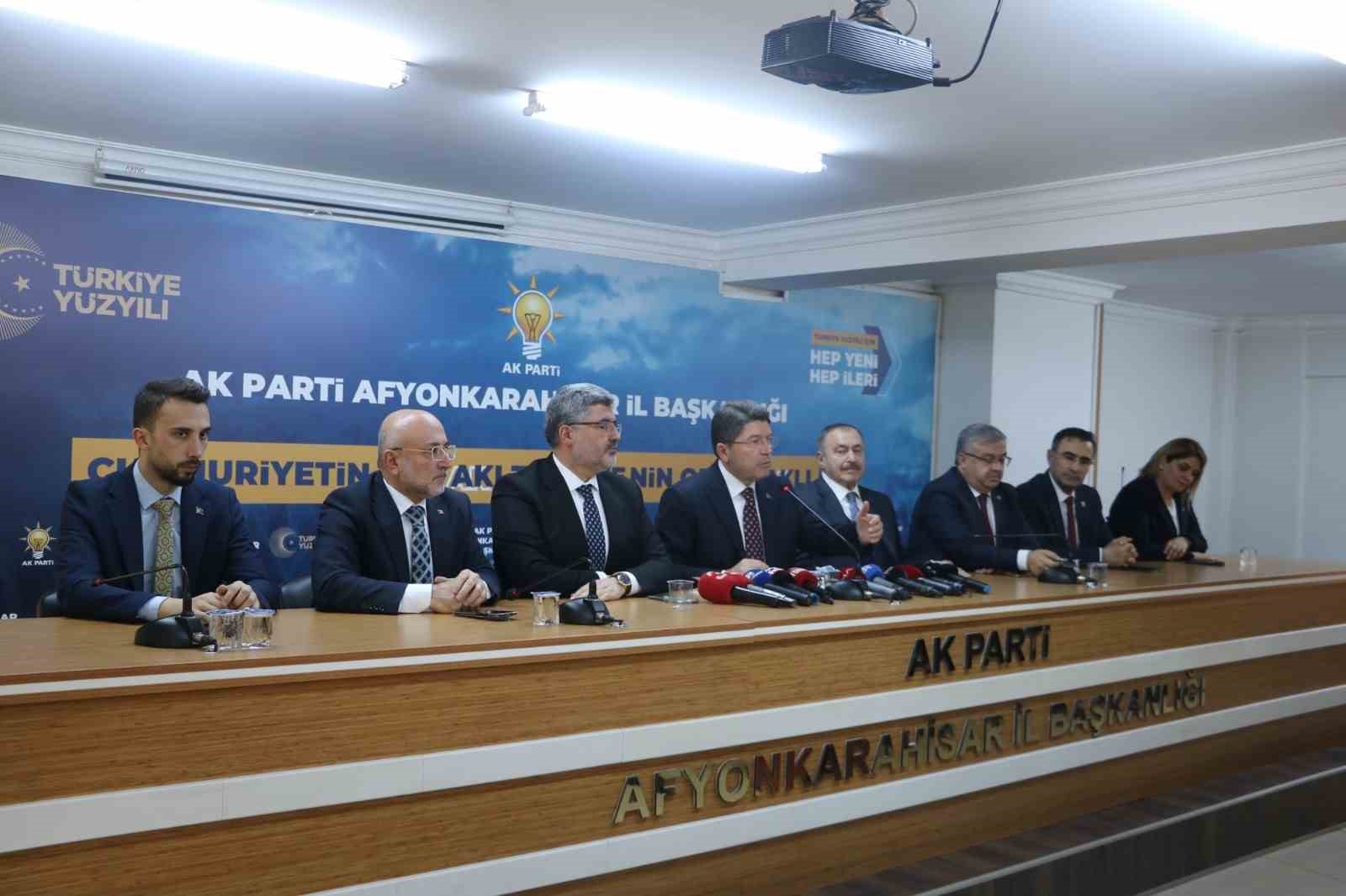 Bakan Tunç: "41 yıldan bu yana mücadele ettiğimiz terör belasından kurtulmanın inşallah eşiğindeyiz"
