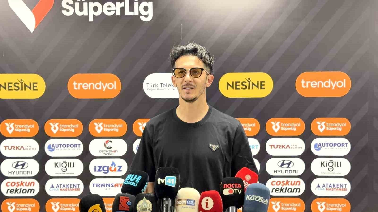 Tayfur Bingöl: "2 gol kaçırdım ama 15 gol sözüm var, tamamlayacağım"
