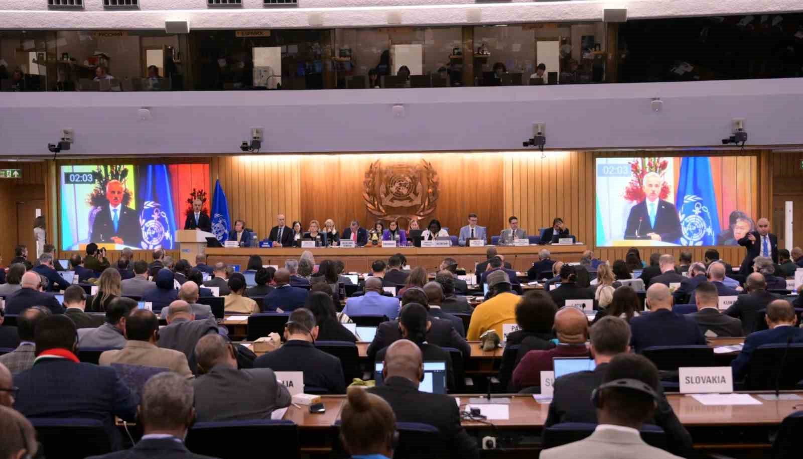 Bakan Uraloğlu: "Ülkemiz 139 ülkenin desteği ile IMO Konsey üyeliğine üst üste 14. kez seçildi"
