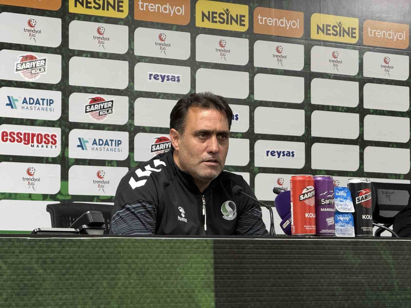 Sakaryaspor - Ümraniyespor maçının ardından
