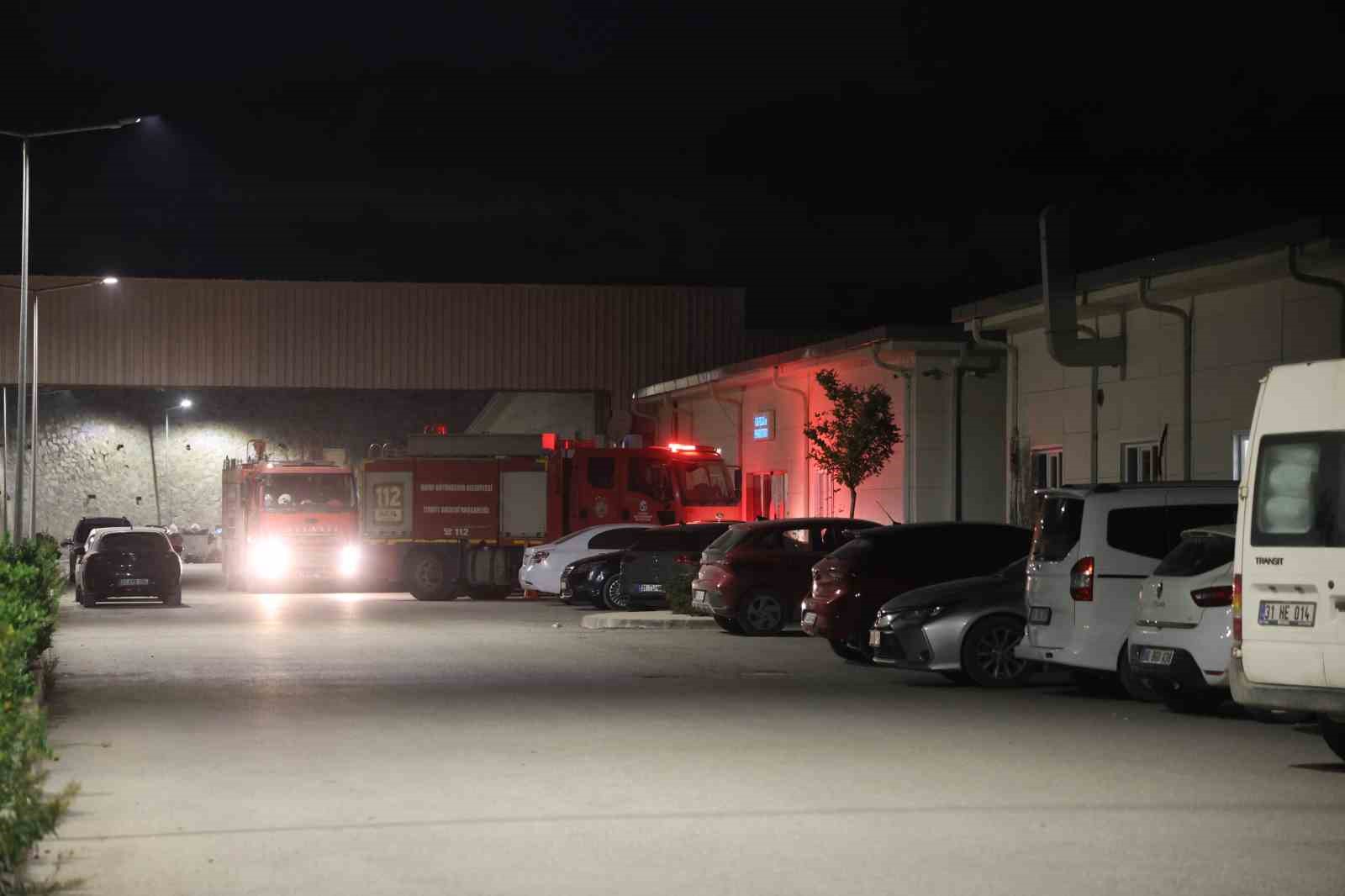 Hastanede elektrik panosundan çıkan yangın söndürüldü
