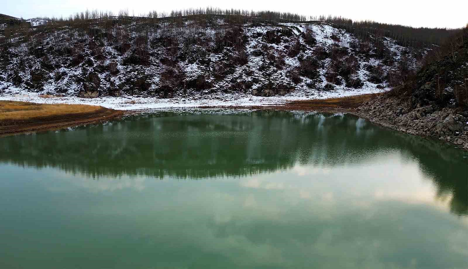 Nemrut Kalderası’nda at sürüsünün gizemli yolculuğu
