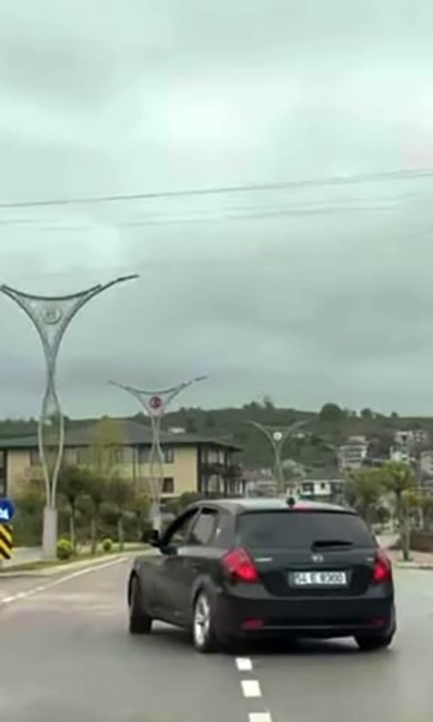 Driftin faturası pahalıya patladı: 46 bin lira ceza uygulandı, 2 ay ehliyetsiz kaldı
