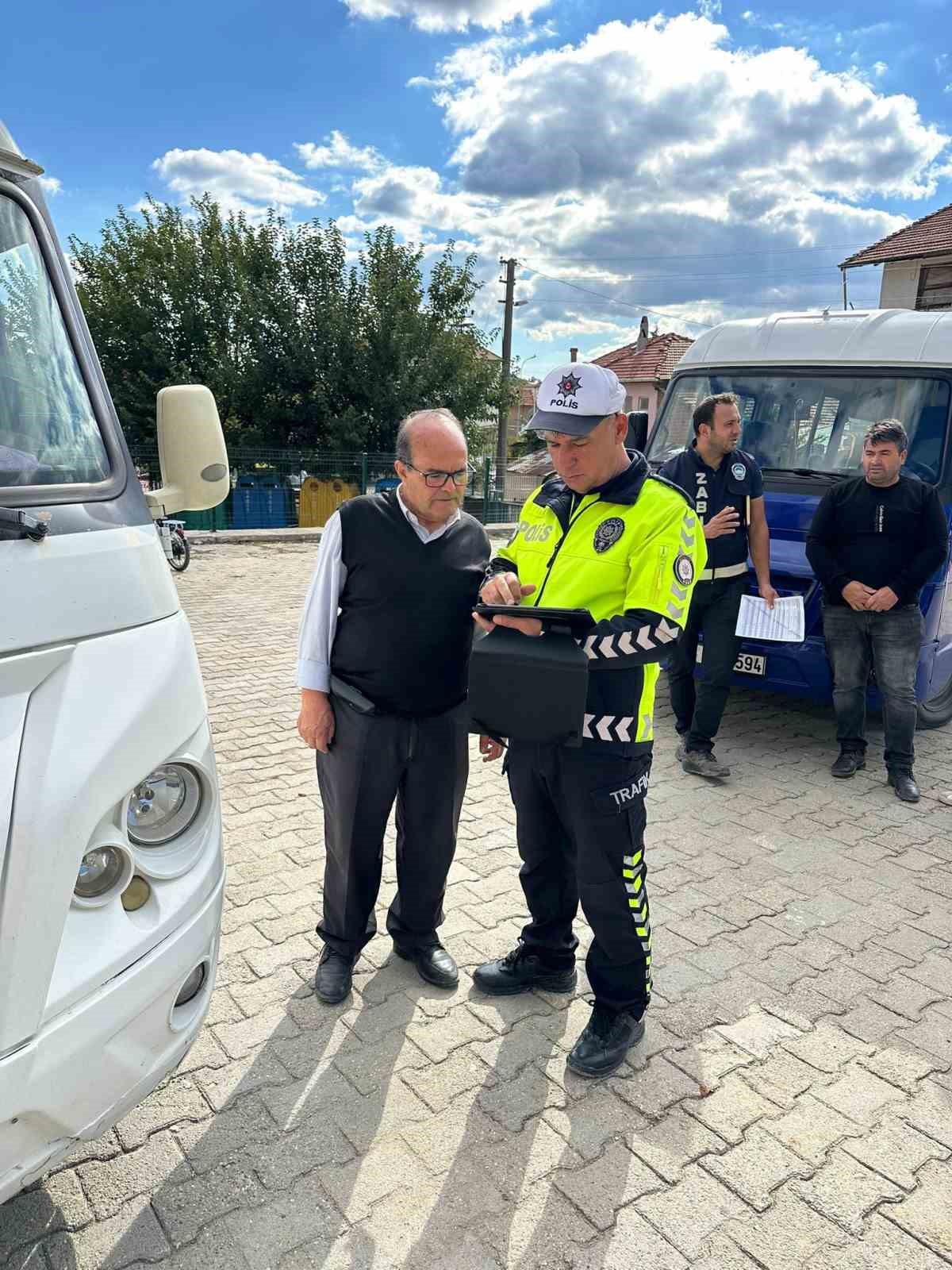 Okul servislerine ortak denetim