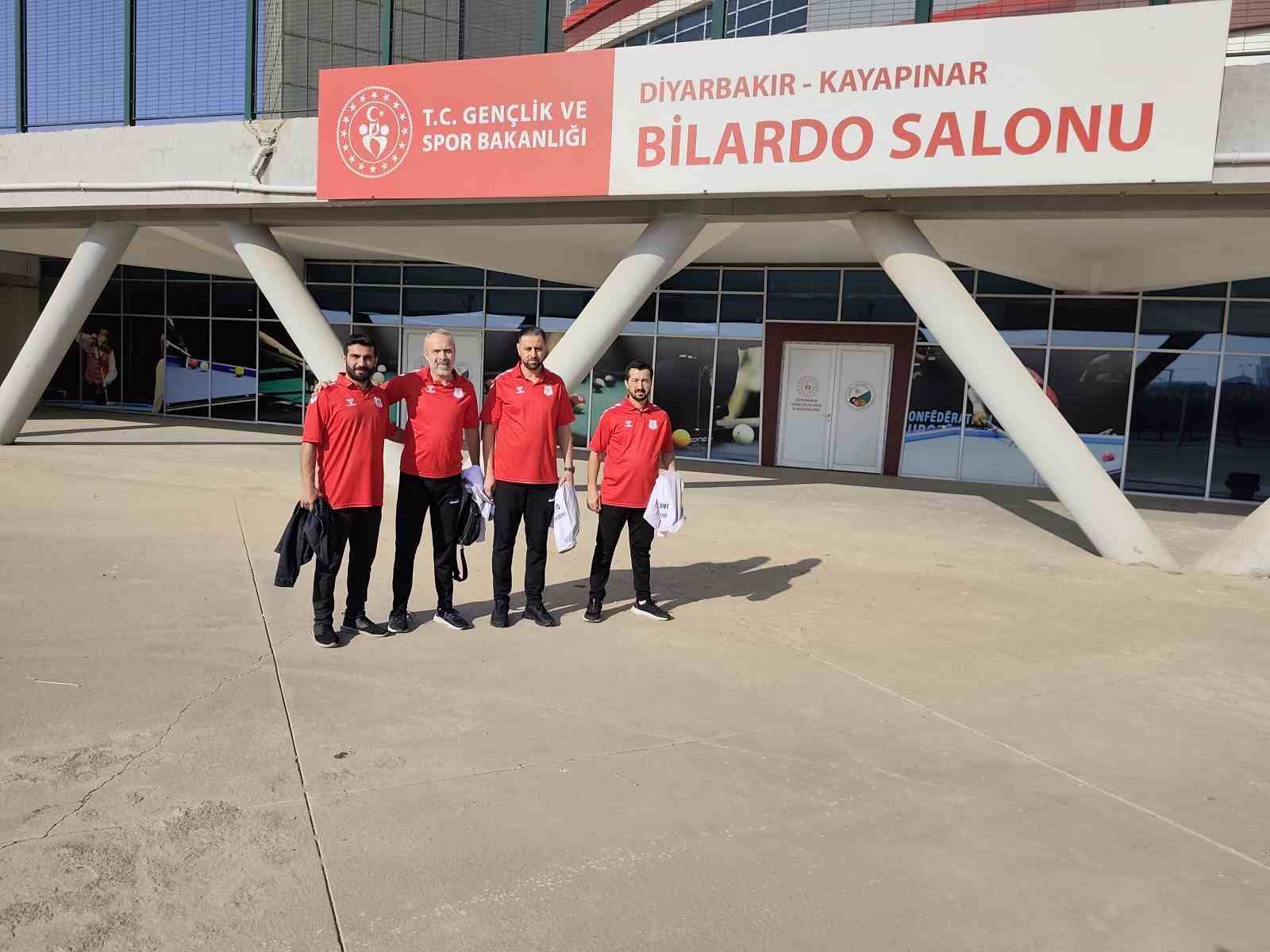 Yenişehir Belediyesi bilardo takımı, Ankara’da 1. Lig için mücadele edecek
