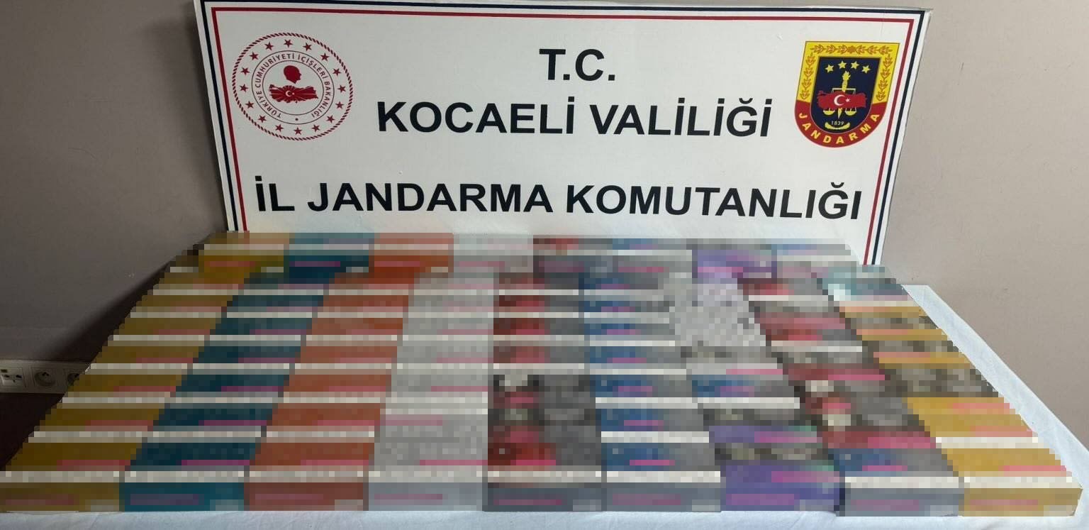 Kocaeli’de 2,6 milyon TL’lik kaçak gözlük ve tütün operasyonu
