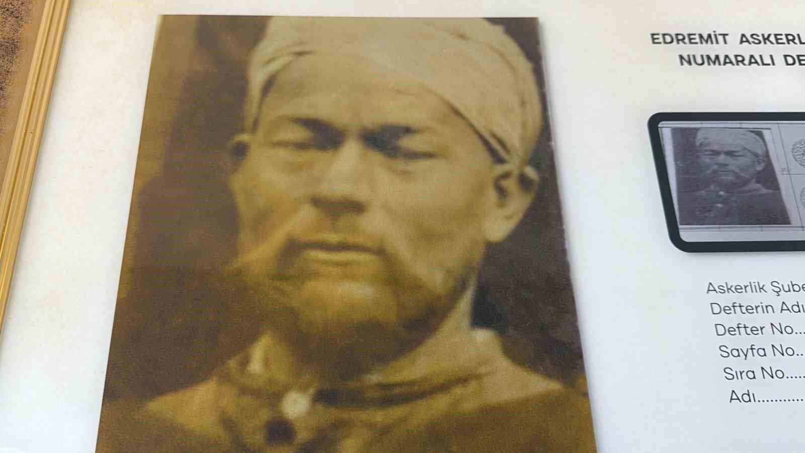 Koca Seyit’in künye defteri ve gençlik fotoğrafı ortaya çıktı
