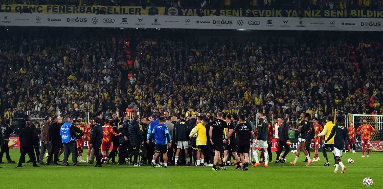 Derbide ısınmada gerginlik