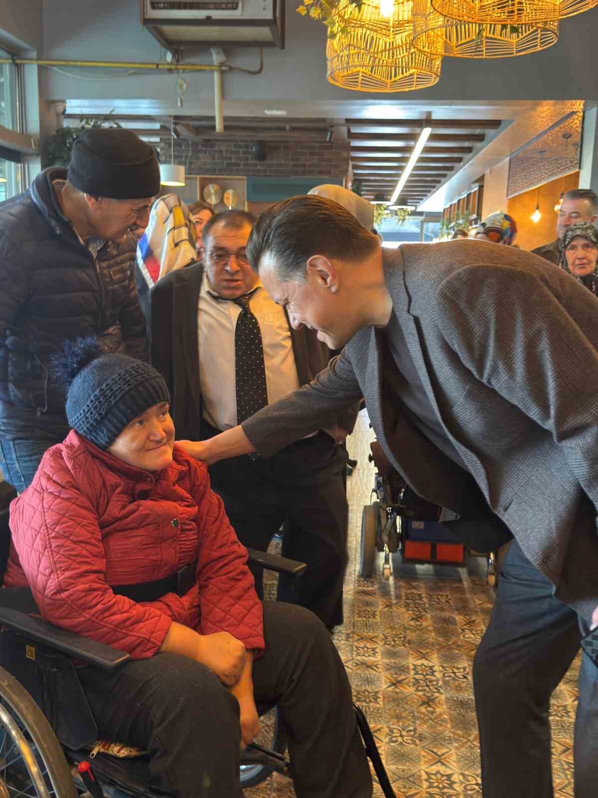 Milletvekili Hatipoğlu, 3 Aralık Dünya Engelliler Günü kahvaltısına katıldı