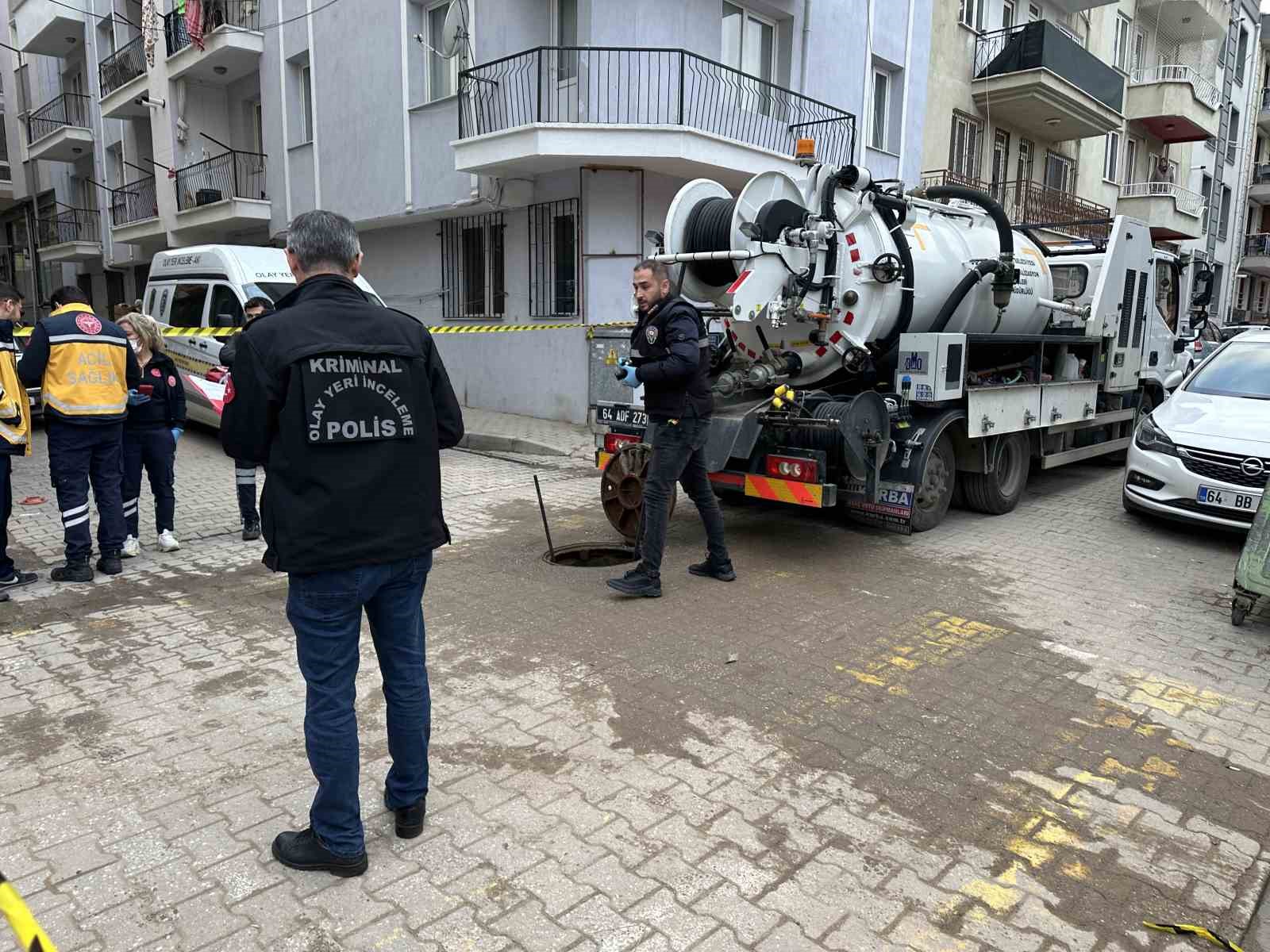 Uşak’ta kanalizasyonda bulunan ceninin kime ait olduğunu polis çözdü
