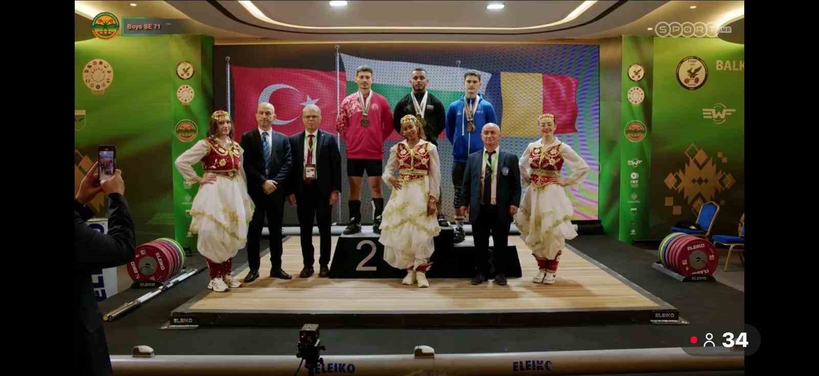 Uşak Üniversitesi öğrencisinden Balkan Şampiyonası’nda büyük başarı
