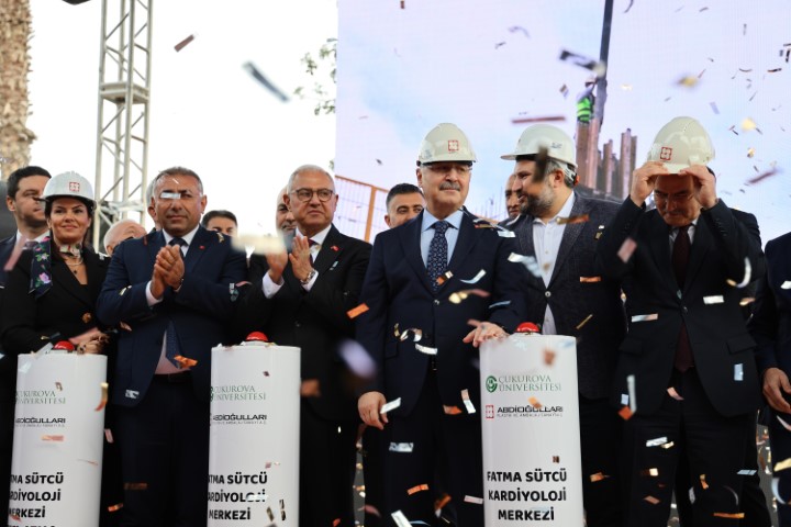 Adana’da Fatma Sütcü Kardiyoloji Merkezi’nin temeli atıldı