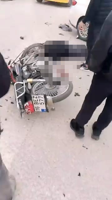 Bursa’da feci kaza: 1 ölü 1 yaralı
