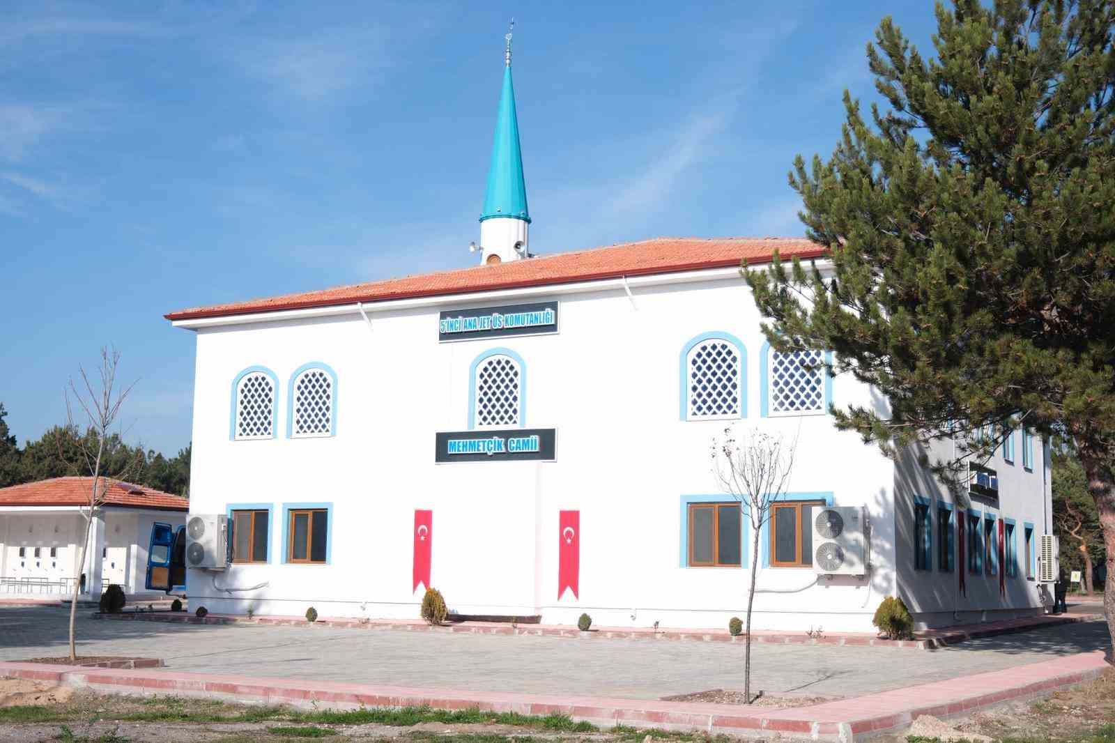 Merzifon 5’inci Ana Jet Üssü’nde Mehmetçik Camii’nin açılışı yapıldı