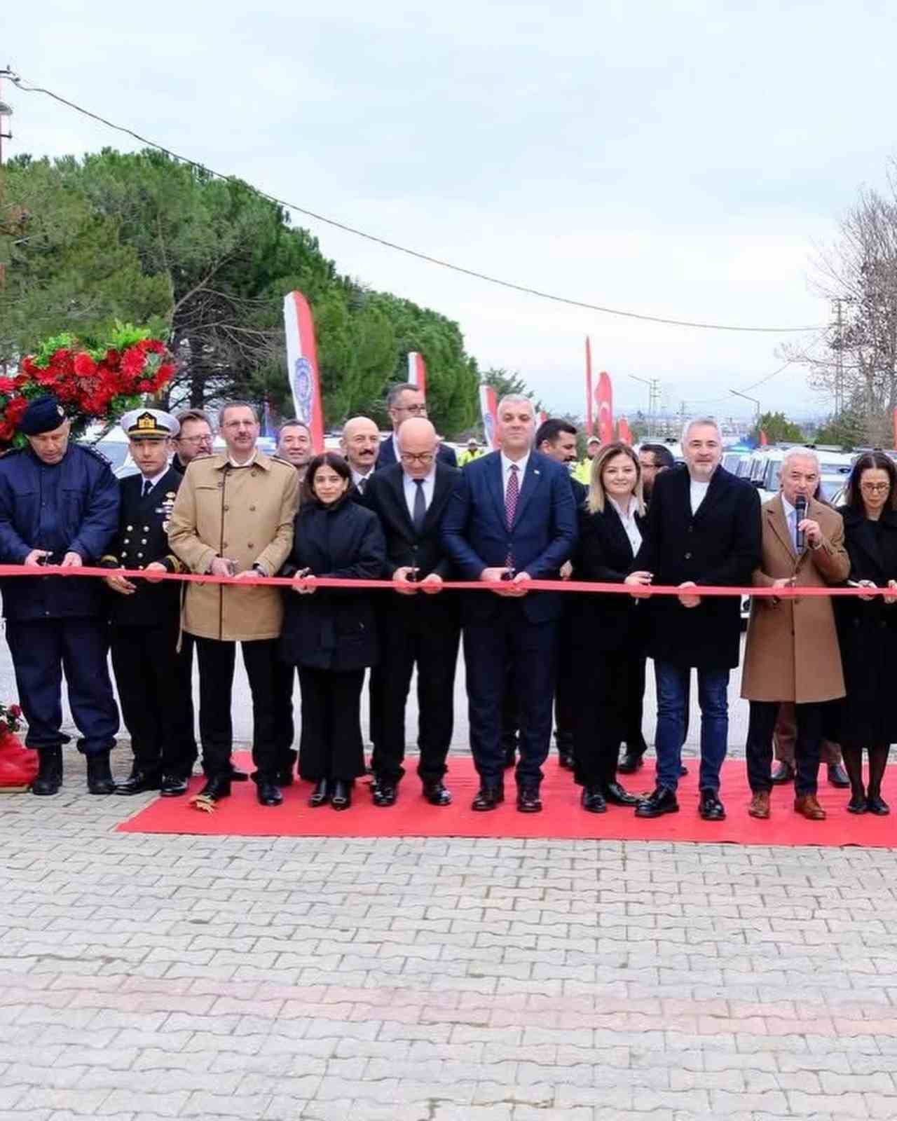 Kırklareli’nde Emniyet teşkilatına 64 yeni araç