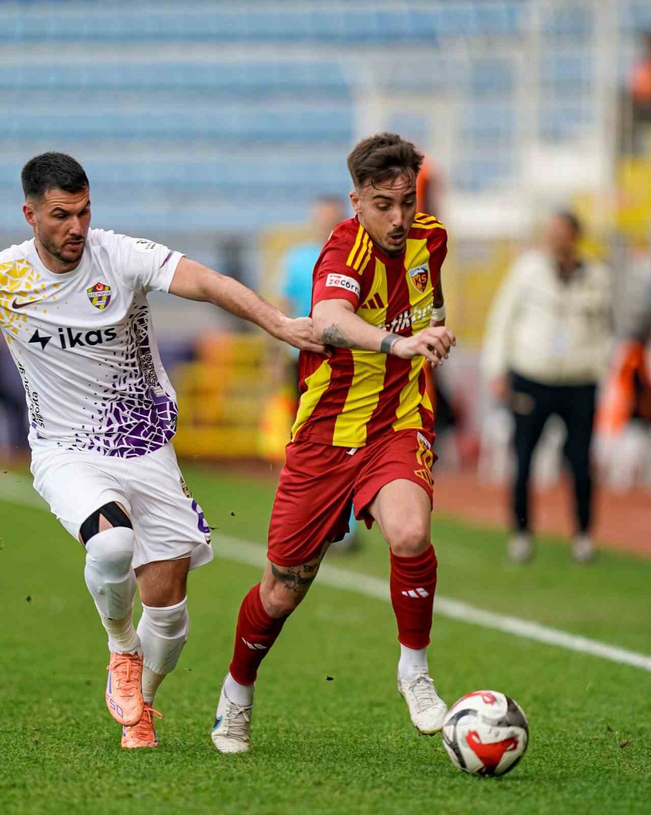Kayserispor son 2 ma&ccedil;ta 4 puan topladı
