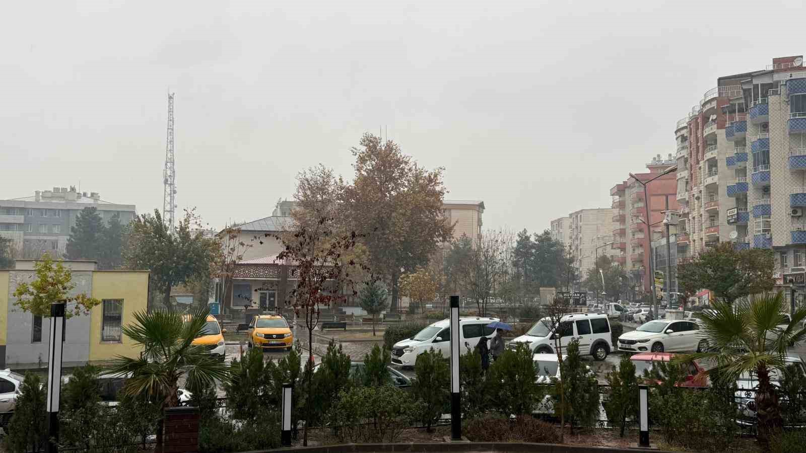 Siirt&rsquo;te sis ve sağanak yağış etkili oldu
