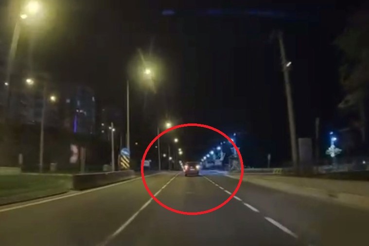 Ordu’da trafiği tehlikeye düşüren sürücüye 14 bin TL ceza
