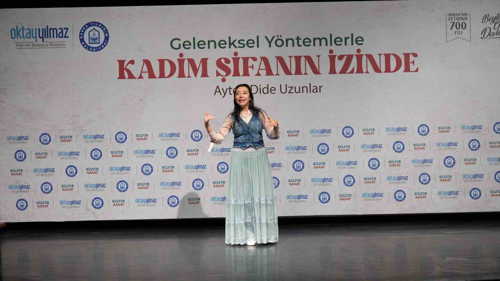 Yıldırım&rsquo;da kadim şifa programına yoğun ilgi
