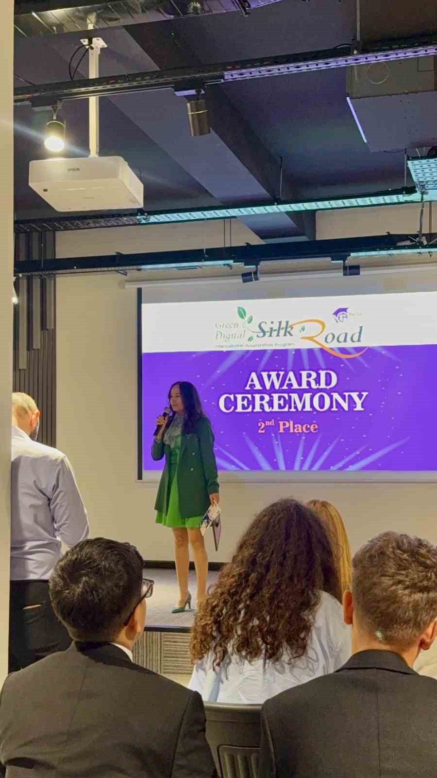 NÖHÜ Teknopark firmasına uluslararası yarışmada ikincilik ödülü