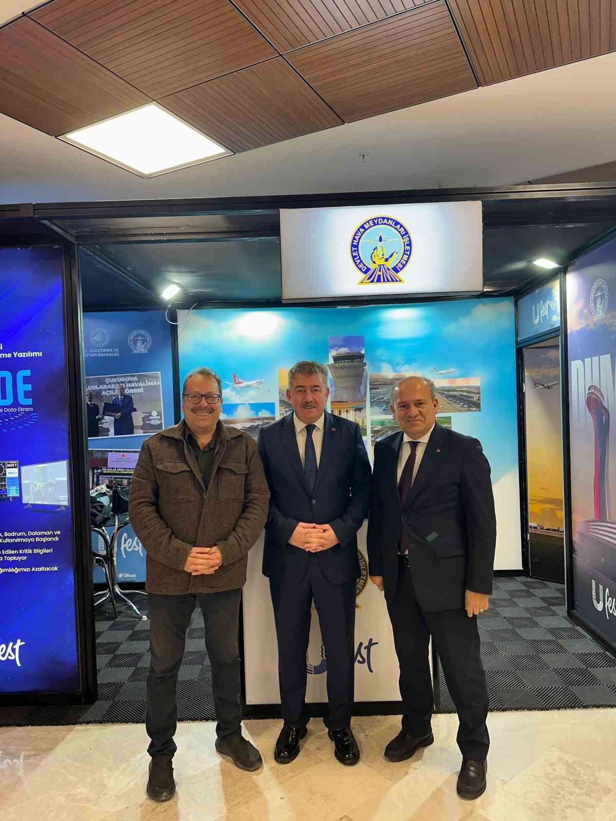 Balıkesir &Uuml;niversitesi&rsquo;nde UFEST kapsamında DHMİ standına b&uuml;y&uuml;k ilgi
