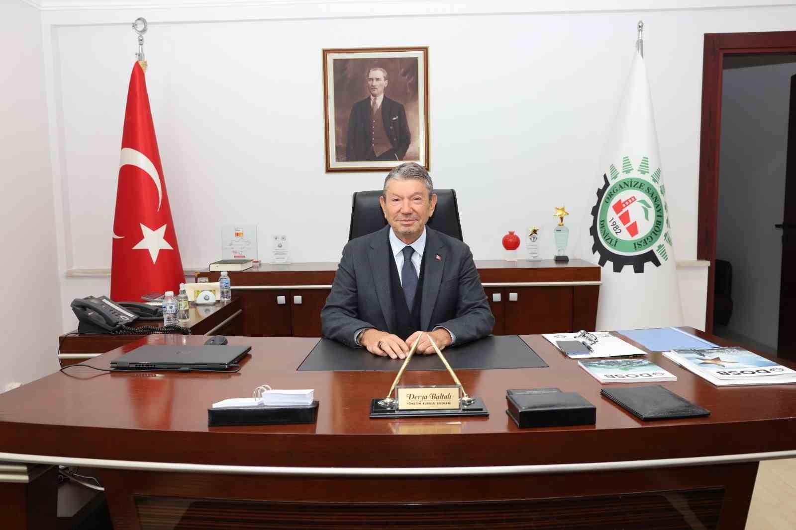 Denizli OSB yeşil d&ouml;n&uuml;ş&uuml;m hedefi i&ccedil;in &ccedil;alışmalarına devam ediyor
