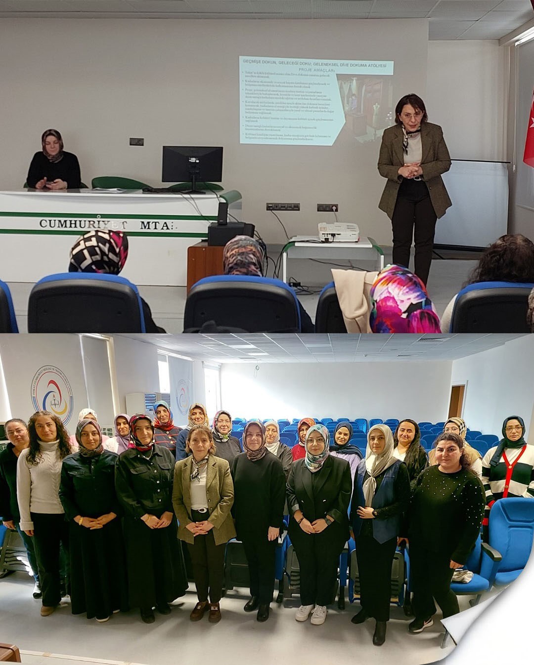 "Geçmişe Dokun, Geleceği Doku: Geleneksel Dive Dokuma Atölyesi" projesi