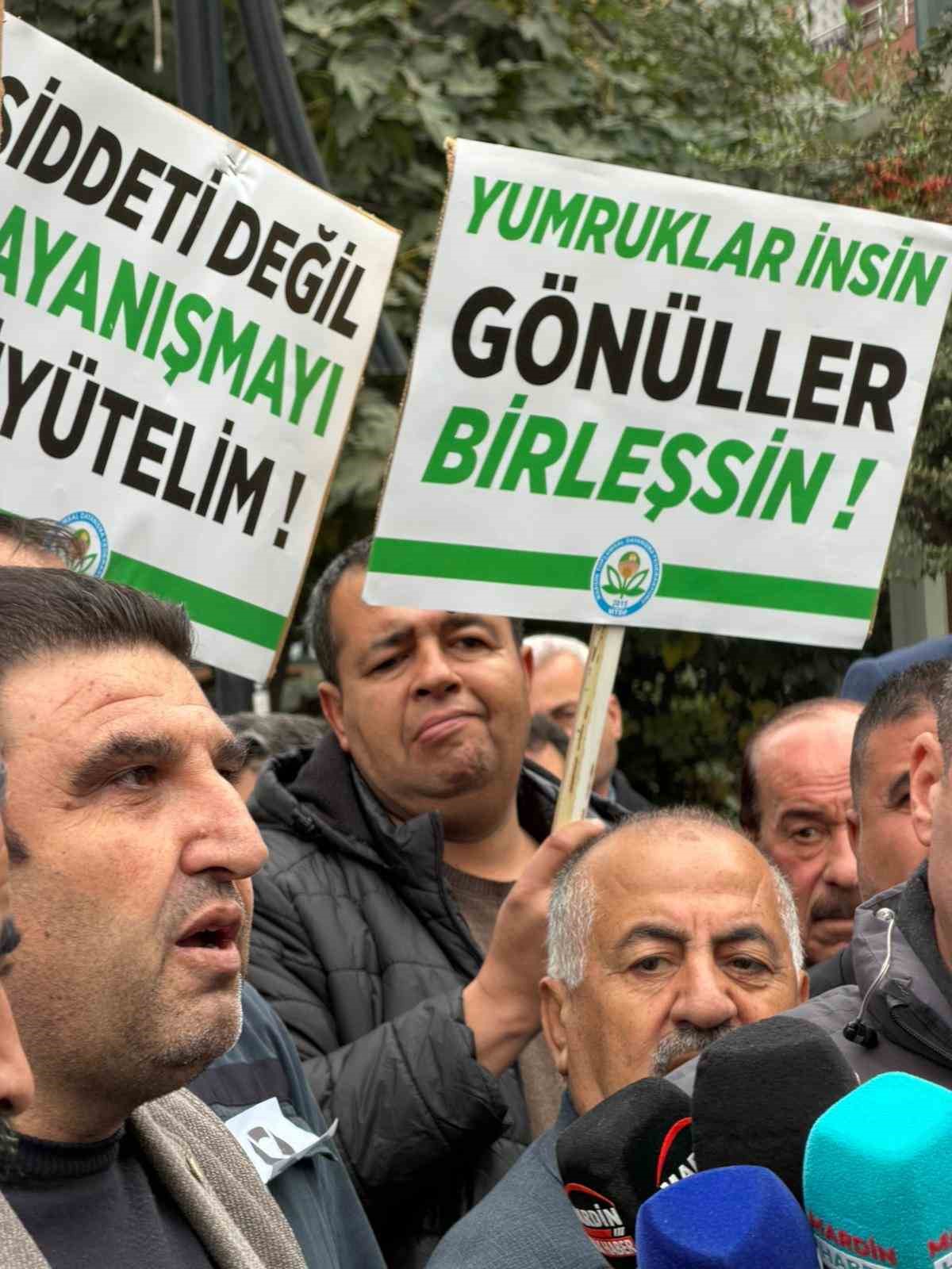 Mardin’de STK’lardan ’şiddete karşı ortak vicdan’ çağrısı