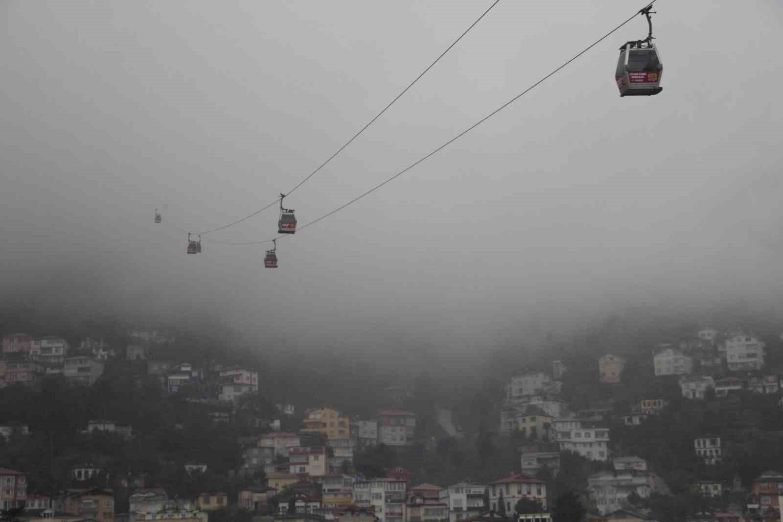 Ordu&rsquo;da sis kartpostallık manzara oluşturdu
